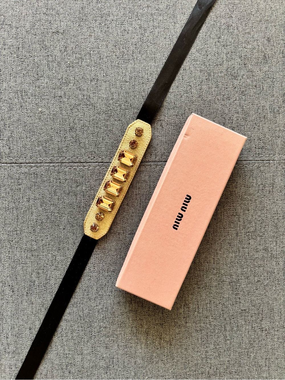 Miu Miu choker necklace